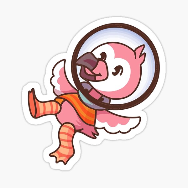 Flamingo Roblox Stickers Redbubble - roblox player stickers redbubble