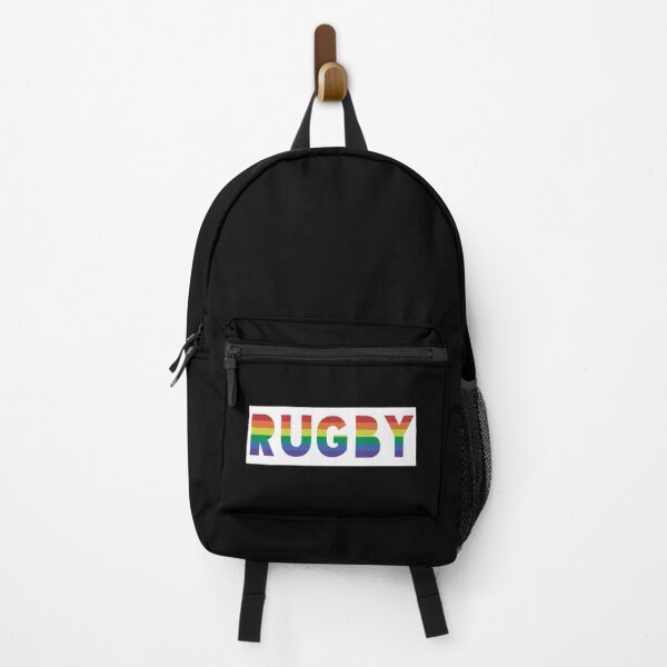 Item preview, RUGBY Gay Pride Rainbow LGBTQIA designed and sold by QCuLT.