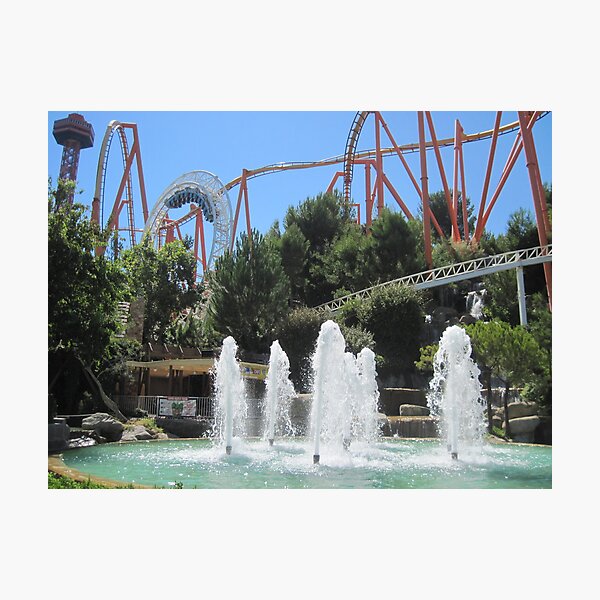 Revolution at Six Flags Magic Mountain Photographic Print