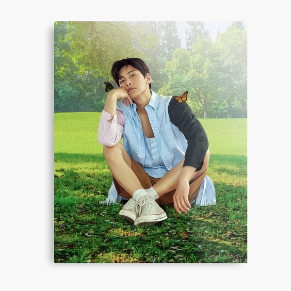 Artikel-Vorschau von Ji Chang Wook im Garten, designt und verkauft von Kryptonite-Arts.