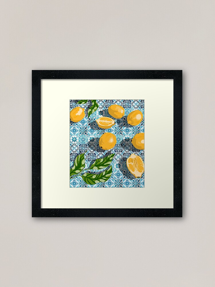 Alternate view of Sweet just isn't as sweet without the sour #painting Framed Art Print