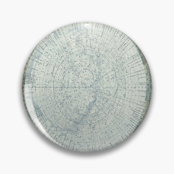 Item preview, Vintage Celestial Star Map with Planetary Orbits (1858) designed and sold by BravuraMedia.