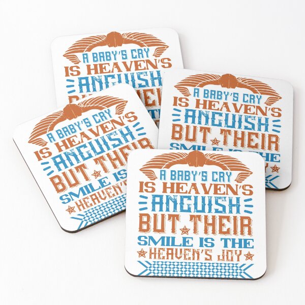 Item preview, A Baby’s Cry Is Heaven’s Anguish, But Their Smile Is The Heaven’s Joy designed and sold by GoodVibeDesign.