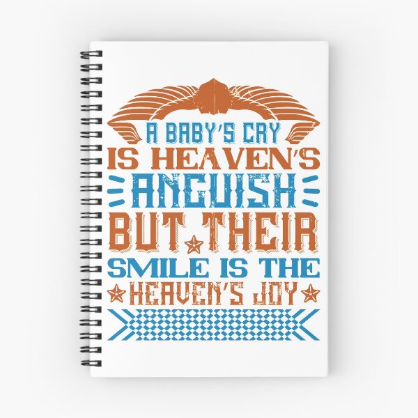 Item preview, A Baby’s Cry Is Heaven’s Anguish, But Their Smile Is The Heaven’s Joy designed and sold by GoodVibeDesign.