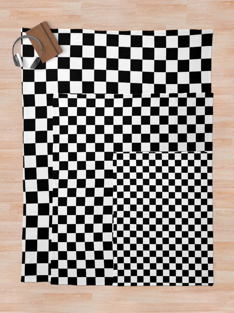 Thumbnail 5 of 6, Throw Blanket, Checked checkered Pattern designed and sold by DesignMonster.