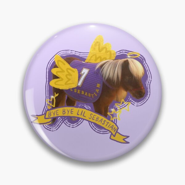 Item preview, Bye Bye Lil Sebastian Parks And Rec Small Horse Angel RIP designed and sold by oliviapeachy.