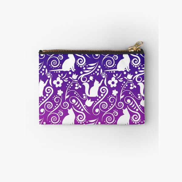 Item preview, Cat and Flowers - The Mysterious Galaxy RS designed and sold by CreativityRoams.