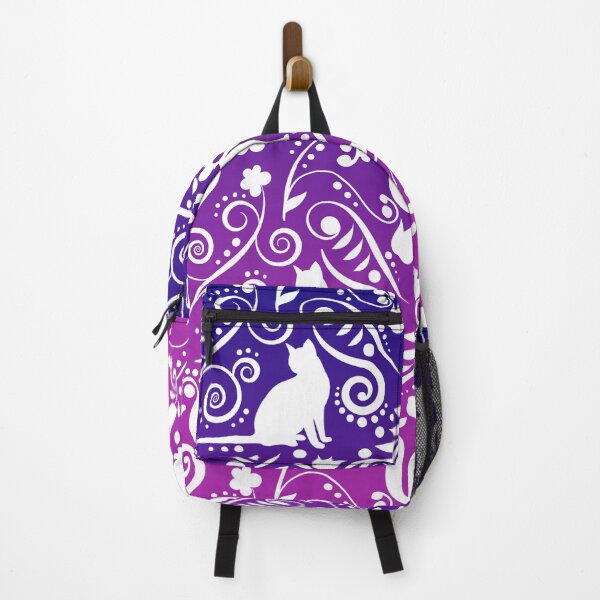 Item preview, Cat and Flowers - The Mysterious Galaxy RS designed and sold by CreativityRoams.
