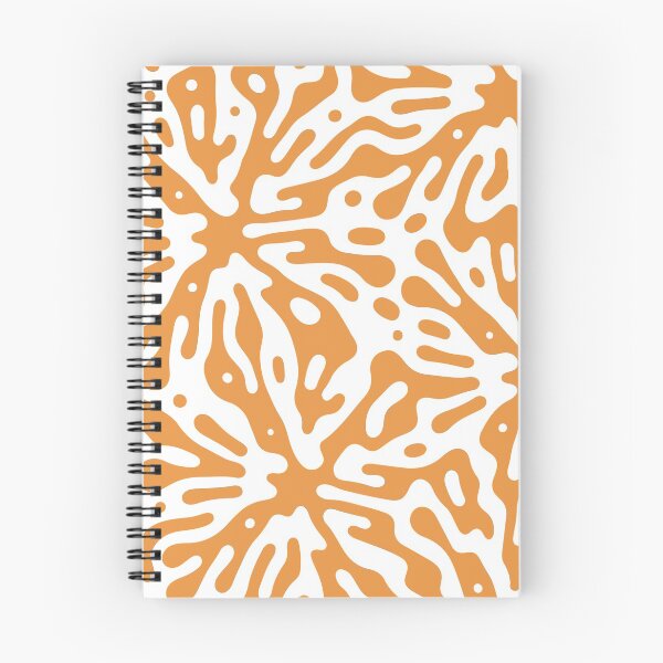 Item preview, Pale Tangerine Orange Summer Pattern designed and sold by madtoyman.