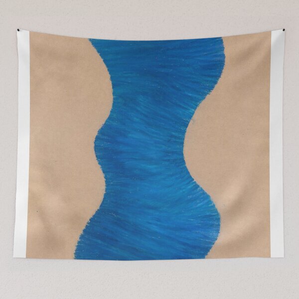 Item preview, blue water stream designed and sold by lion-house.