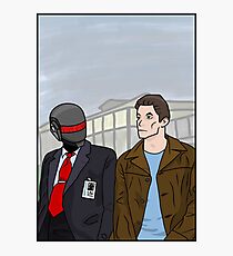 Daft Bunk Photographic Print