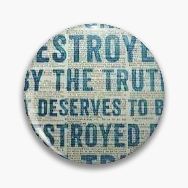 Item preview, Truth and Destroy designed and sold by JadaBoanne.