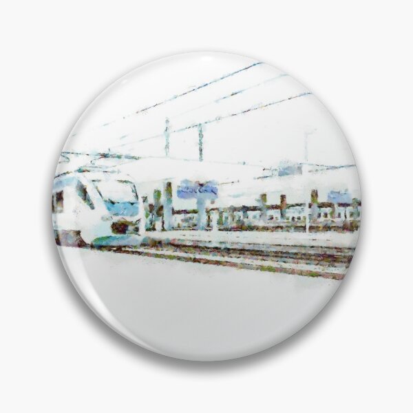 Item preview, Train in the railway station designed and sold by Giuseppe Cocco.
