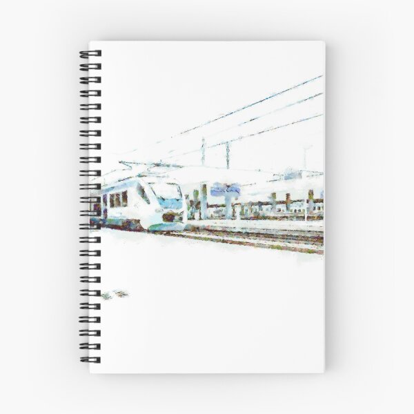 Item preview, Train in the railway station designed and sold by Giuseppe Cocco.