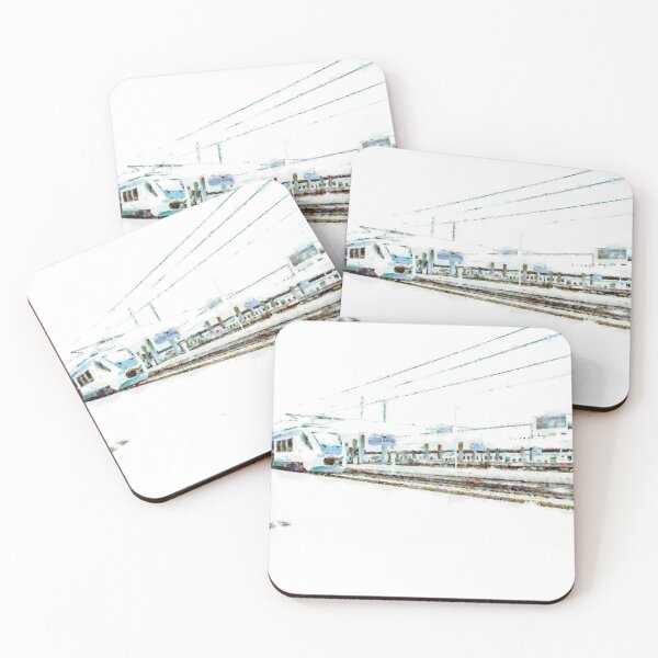 Item preview, Train in the railway station designed and sold by Giuseppe Cocco.