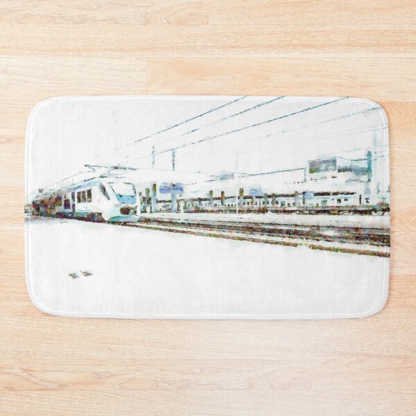 Item preview, Train in the railway station designed and sold by Giuseppe Cocco.