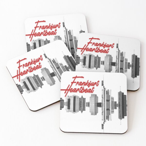 Item preview, Heartbeat Frankfurt FFM FRA designed and sold by Bembelbub.