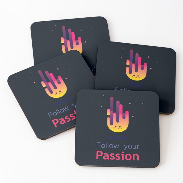 Item preview, Follow Your Passion Cute Fire designed and sold by Quantum-Duck.