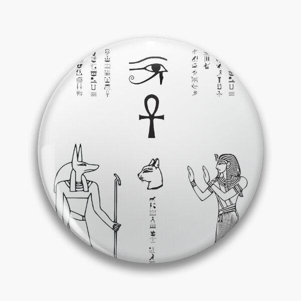 Item preview, Ancient Egypt Ankh Eye Of Horus Cat Pharaoh CoraggioUk designed and sold by CoraggioUk.