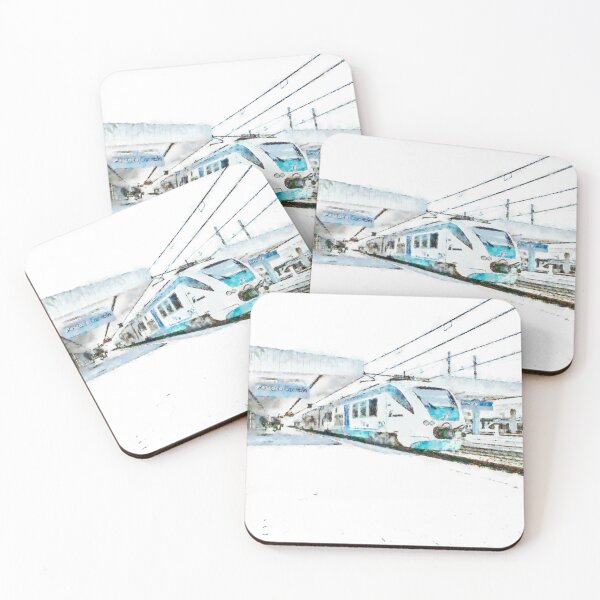 Item preview, Train in the railway station designed and sold by Giuseppe Cocco.