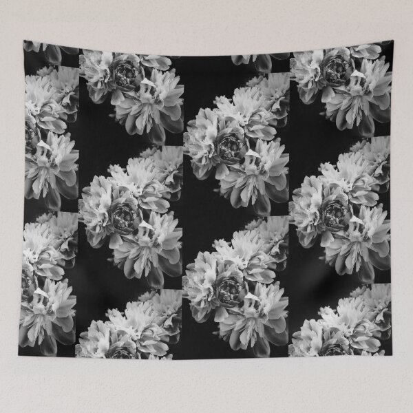 Item preview, Abstract peonies designed and sold by LoraSi.