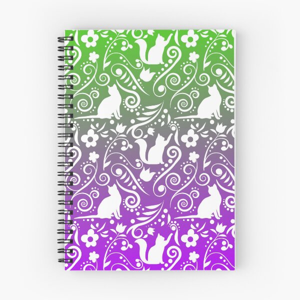Item preview, Cat and Flowers - Grape Paradise designed and sold by CreativityRoams.