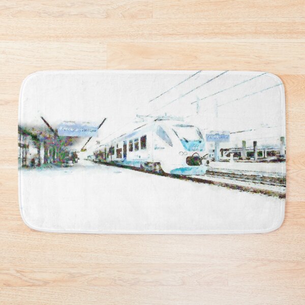 Item preview, Train in the railway station designed and sold by Giuseppe Cocco.