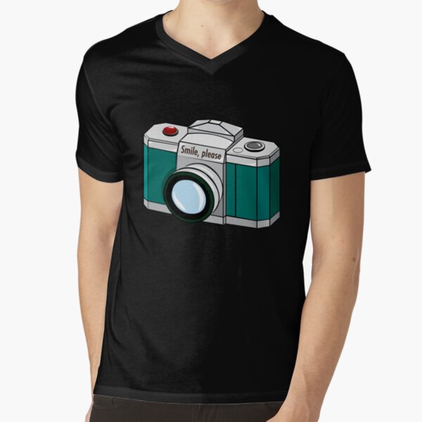 Smile, please! V-Neck T-Shirt