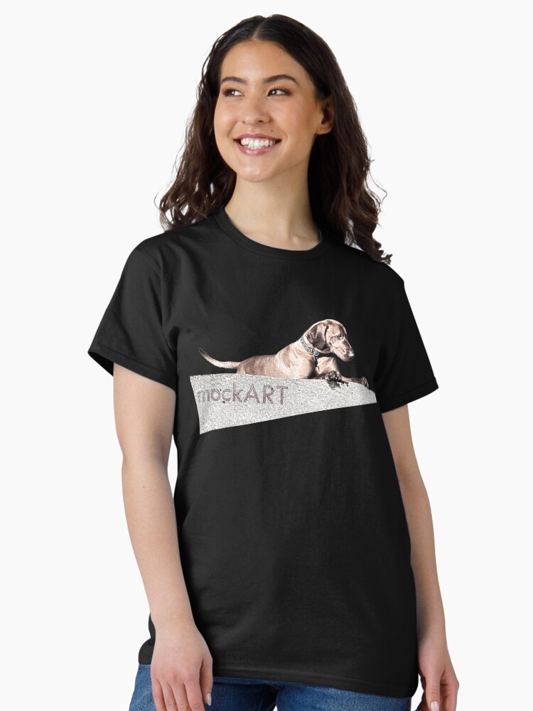 Thumbnail 1 of 7, Classic T-Shirt, mockART - The Life of a Dog designed and sold by mockART.
