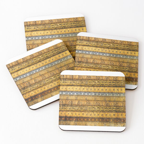 Item preview, Vintage Wood Rulers designed and sold by MUZA9.