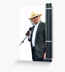 Barry Gibb Greeting Card