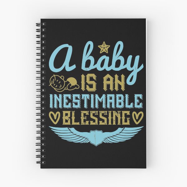 Item preview, A Baby Is An Inestimable Blessing  designed and sold by GoodVibeDesign.