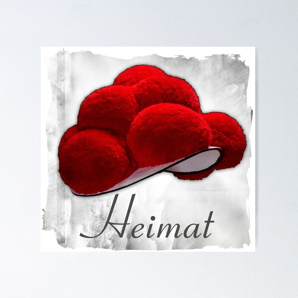 Schwarzwaldhut Bollenhut ART 1.6 Heimat Poster