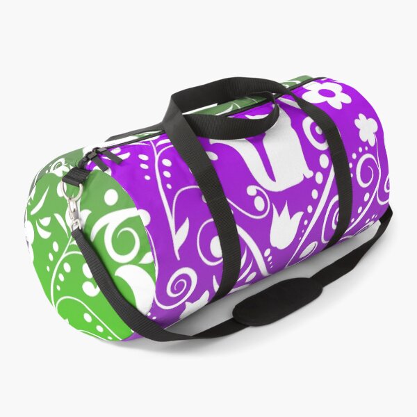 Item preview, Cat and Flowers - Grape Paradise RS designed and sold by CreativityRoams.