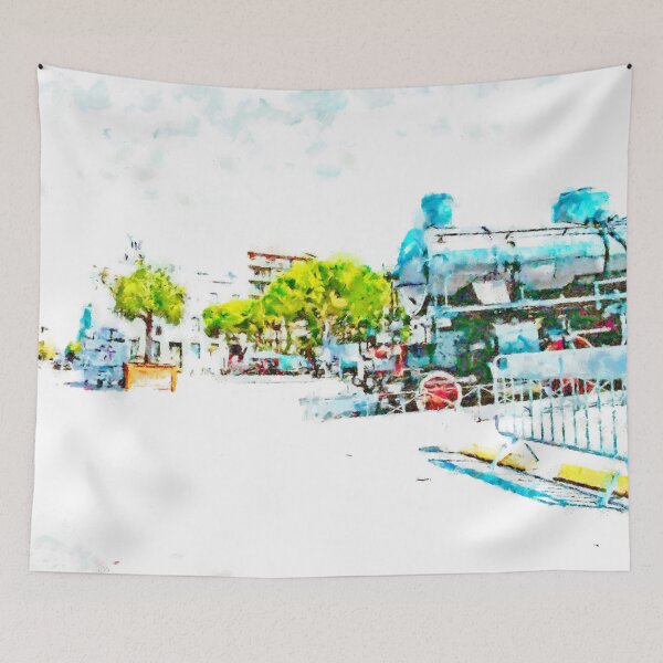Item preview, Old locomotive in Pescara designed and sold by Giuseppe Cocco.