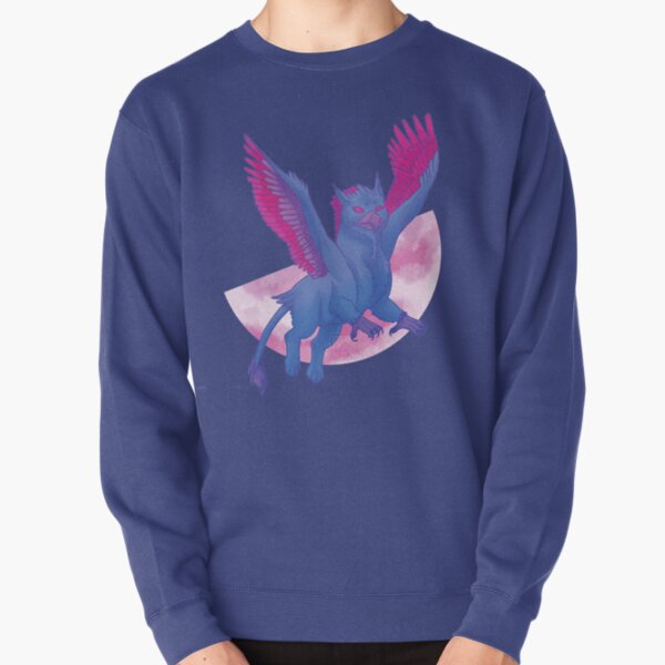 Pride bestiary - bisexual griffin Pullover Sweatshirt