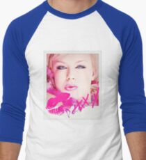 Poloroid Pink Kiss Baseballshirt für Männer