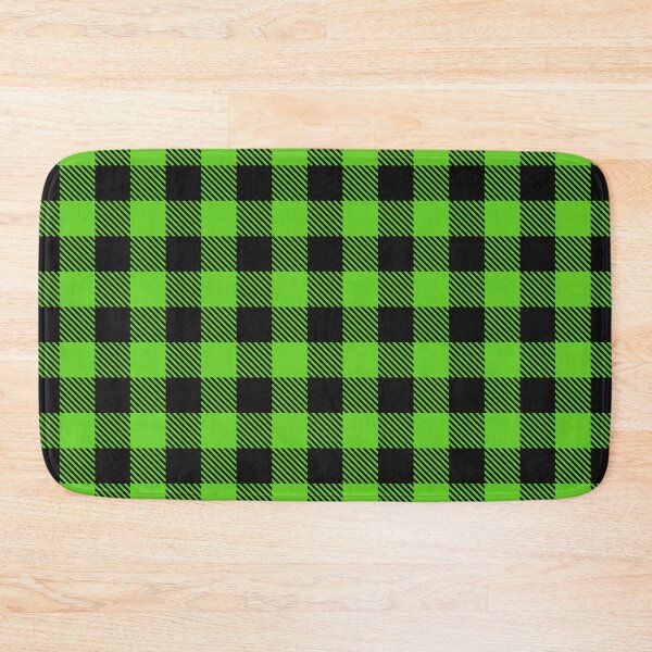 Item preview, Green and Black Buffalo Plaid designed and sold by Found Dream.