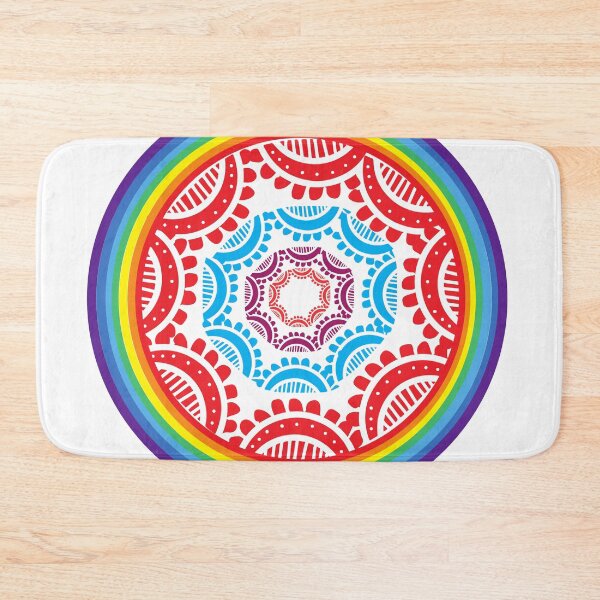 Item preview, Rainbow Mandala designed and sold by Venusgreetings.