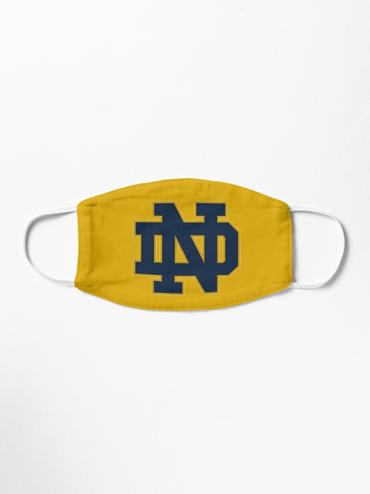 Alternate view of notre dame logo Mask