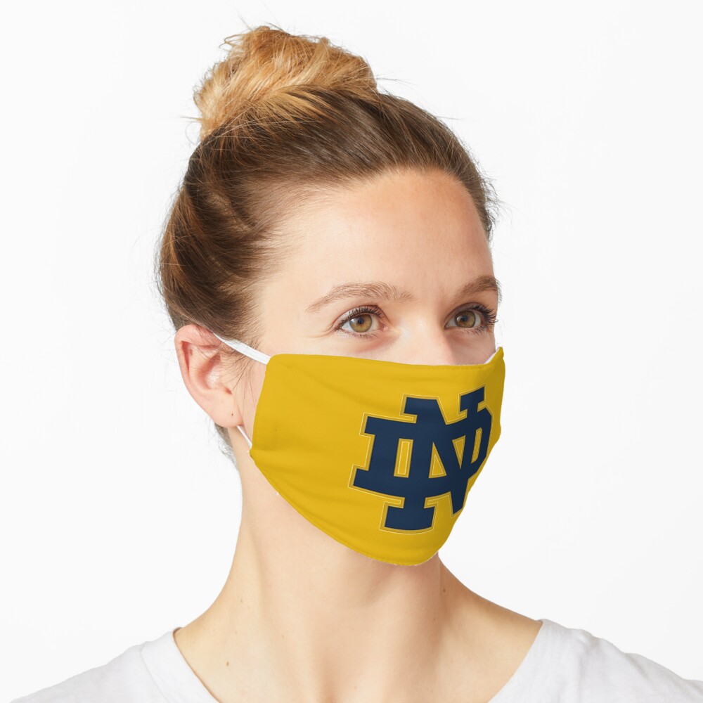 notre dame logo Mask