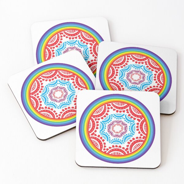 Item preview, Rainbow Mandala designed and sold by Venusgreetings.