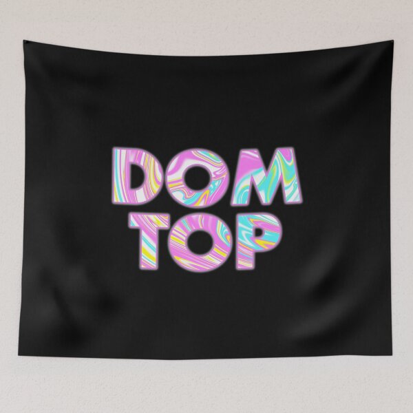 Item preview, DOM TOP In Psychedelic Colours designed and sold by SquareClub.