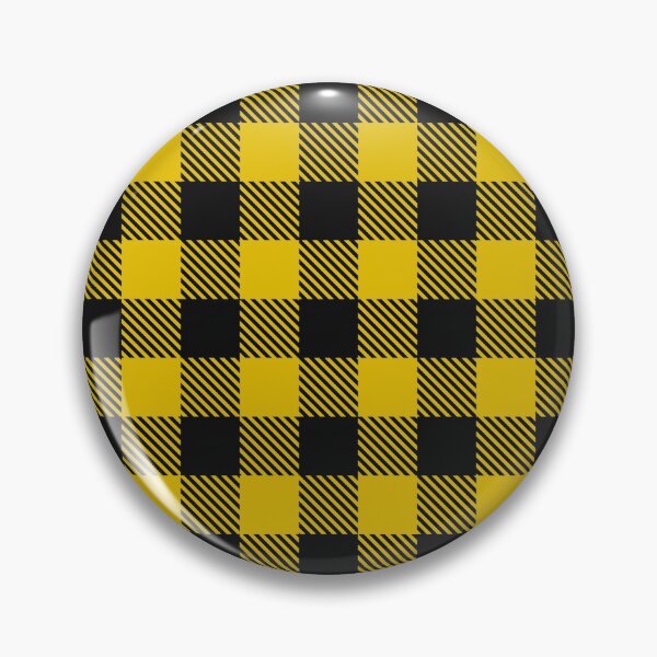 Item preview, Yellow and Black Buffalo Plaid designed and sold by Found Dream.
