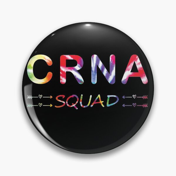 Item preview, CRNA SQUAD | Nurse Anaesthetist tie dye designed and sold by Omochiroi.