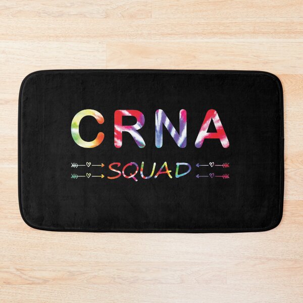 Item preview, CRNA SQUAD | Nurse Anaesthetist tie dye designed and sold by Omochiroi.
