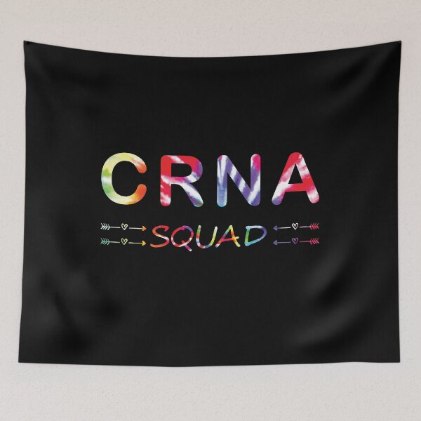 Item preview, CRNA SQUAD | Nurse Anaesthetist tie dye designed and sold by Omochiroi.
