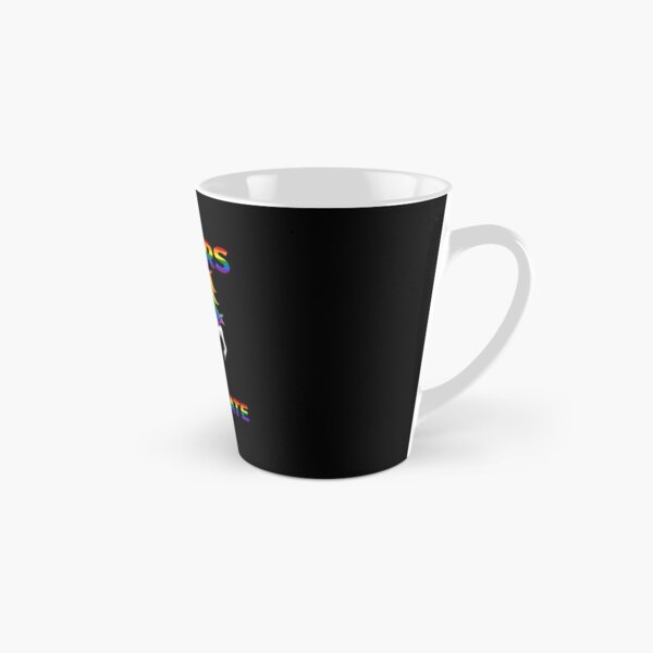 LGBT Gay Pride Sloth Riding Unicorn Haters Gonna Hate Tall Mug