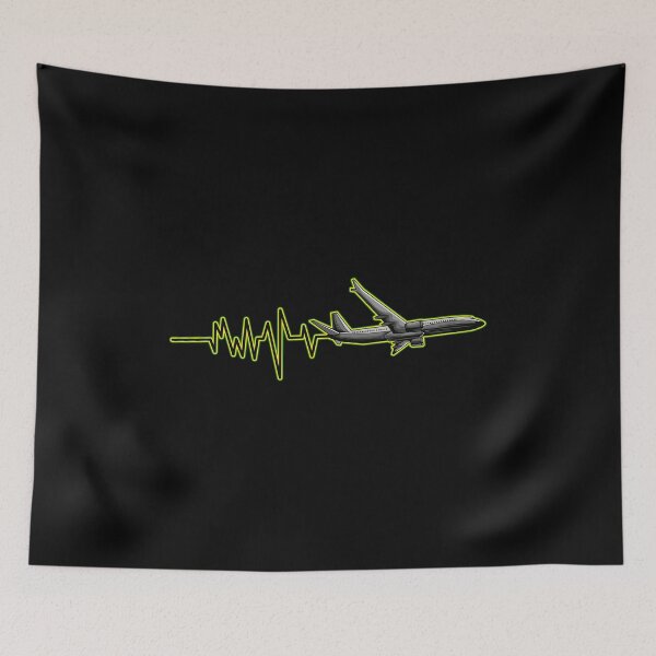 Item preview, Airplane Heartbeat Pilot Flying Piloting designed and sold by perfectpresents.