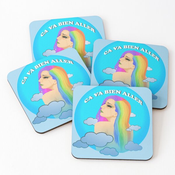 Item preview, Ca Va Bien Aller - Everything Will Be Okay - Rainbow Goddess - 2020 designed and sold by miijojo1994.